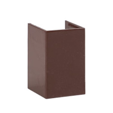 Соединитель (25x25) (4 шт) темное дерево EKF-Plast