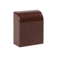 Заглушка (20x10) (4 шт) темное дерево EKF-Plast