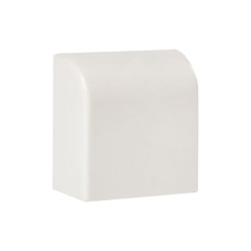 Заглушка (25x16) (4 шт) белая EKF-Plast