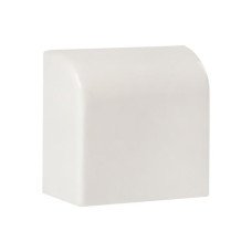 Заглушка (40x16) (4 шт) белая EKF-Plast