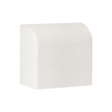 Заглушка (40x25) (4 шт) белая EKF-Plast