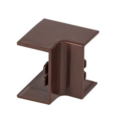 Угол внутренний (25x16) (4 шт) темное дерево EKF-Plast