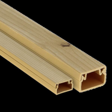 Канал кабельный (40x25) (24 м) светлое дерево EKF-Plast