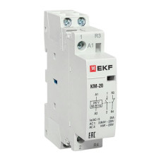 Контактор модульный КМ 20А NО+NC (1 мод.) EKF PROxima