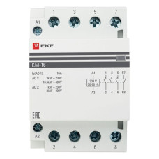 Контактор модульный КМ 16А 2NО+2NC (3 мод.) EKF PROxima