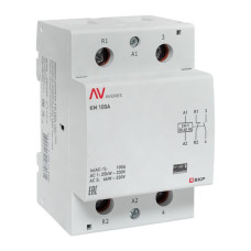 Контактор модульный КМ 100А 1NC+1NO 230VAC (3 мод.) AVERES EKF