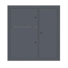 Щит этажный до 8 кв. без окон RAL7016 (1000х950х150) EKF PROxima