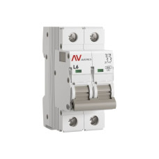Выключатель автоматический AV-6 2P 6A (L) 6kA EKF AVERES