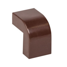 Угол внешний (20x10) (4 шт) темное дерево EKF-Plast