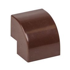 Угол внешний (25x16) (4 шт) темное дерево EKF-Plast