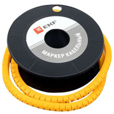 Маркер кабельный 4,0 мм2 "5" (500 шт.) (ЕС-2) EKF PROxima