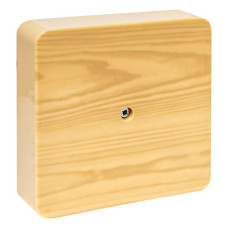Коробка разветвительная KMP-030-032 (100x100x28) светлое дерево EKF PROxima Коробка разветвительная KMP-030-032 (100x100x28) светлое дерево EKF PROxima