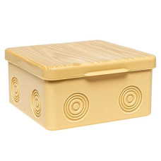 Коробка распределительная КМР-030-034 пылевлагозащищенная без мембранных вводов (100x100x55) светлое дерево EKF PROxima Коробка распределительная КМР-030-034 пылевлагозащищенная без мембранных вводов (100x100x55) светлое дерево EKF PROxima