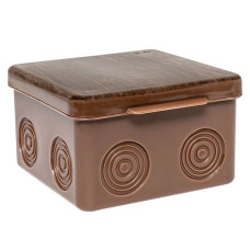 Коробка распределительная КМР-030-035 пылевлагозащищенная без мембранных вводов (80x80x50) тёмное дерево EKF PROxima