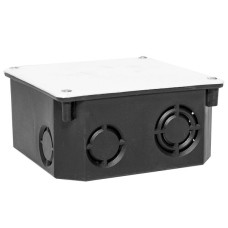 Коробка распределительная КМТ-010-006 с крышкой для твердых стен (107x107x50) с саморезами IP20 EKF PROxima