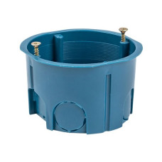 Коробка установочная КМТ-010-033 для твердых стен (71x45) с саморезами IP20 розничный стикер EKF PROxima