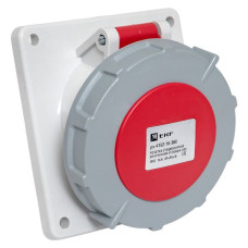 Розетка стационарная внутренняя угловая 4152 3Р+РЕ+N 16А 380В IP67 EKF PROxima