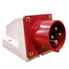 Вилка стационарная 524 3Р+РЕ 32А 380В IP44 EKF