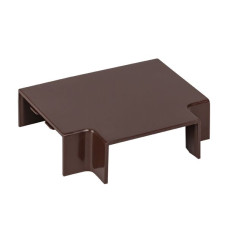 Угол T-образный (40x16) (4 шт) темное дерево EKF-Plast