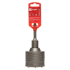 Коронка твердосплавная с оснасткой TCT-72 М22 SDS-plus EKF Master