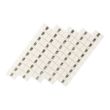 Маркеры для UT/ST/Push-in 2,5 с нумерацией 150-200 (100 шт.) EKF